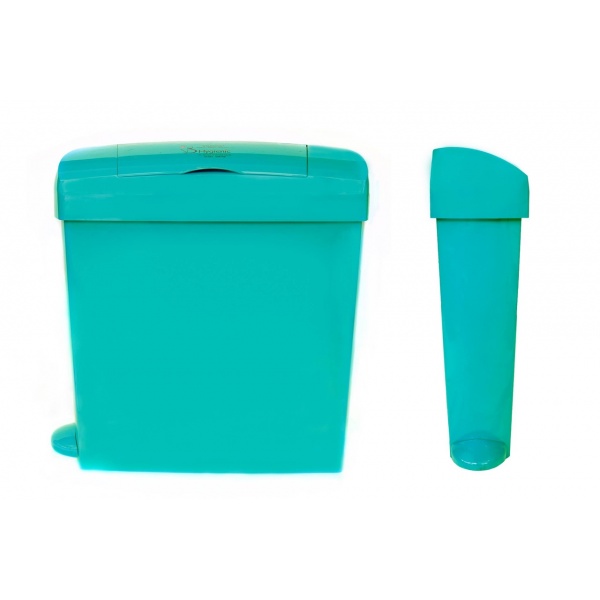 Teal Sanitary Disposal Unit B Hygienic For All Your Washroom Needs