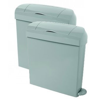 Sanitary Disposal Unit - Grey - B Hygienic - For All Your Washroom Needs