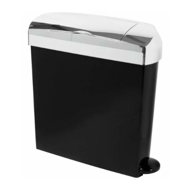 Sanitary Disposal Unit Black and chrome