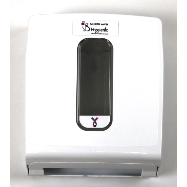 Sys 2 Microfold Hand Towel Dispenser - White