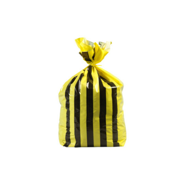 product-hero_yellow_tiger_stripe_clinical_waste_sacks_for_land_fill_-_pack_of_400